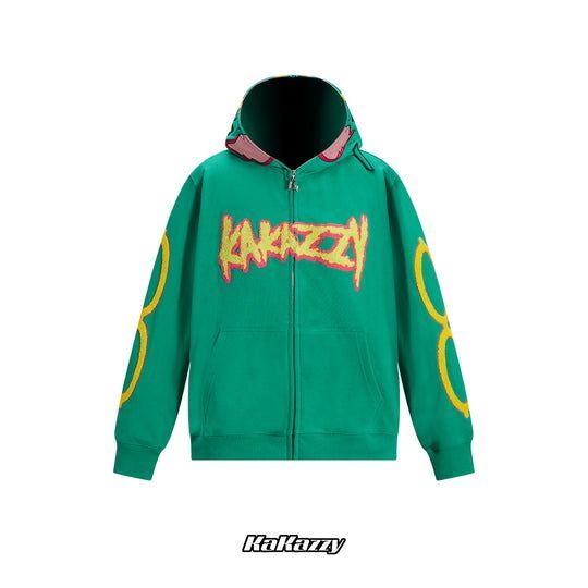 WCS2023yokohamaポケモンキャラクターフルジップパーカー