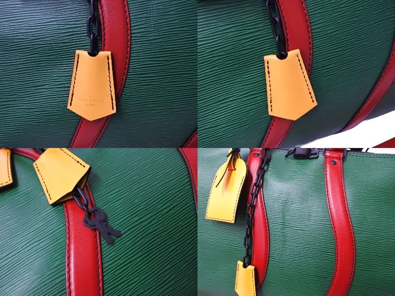 極美品 LOUIS VUITTON ルイヴィトン キーポル バンドリエール50