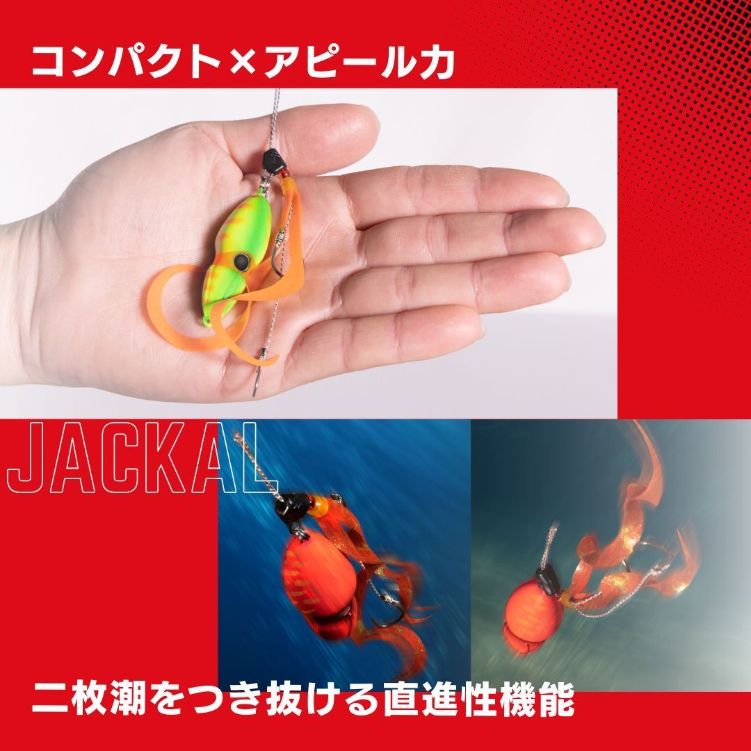 鉛式ビンビンスイッチ 60g 鯛 タイラバ タイジグ【ジャッカル】 - メルカリ