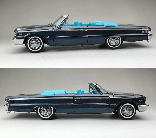 新品 SUNSTAR 1/18 1963 フォード ギャラクシー 500/XL オープン