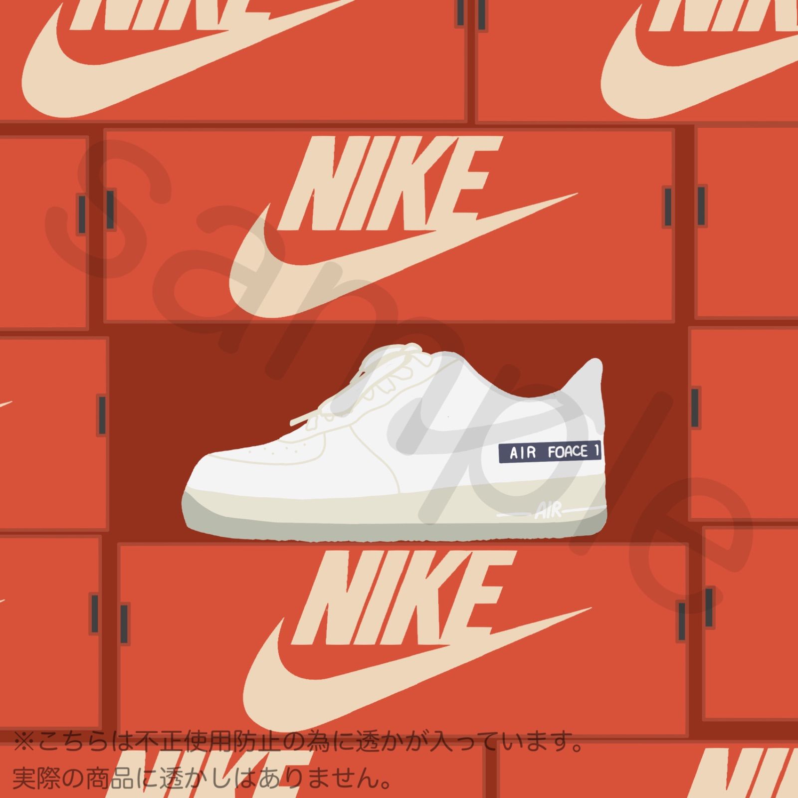 インテリア用アートパネル ～レトロ風NIKEデザイン～ 1枚（25
