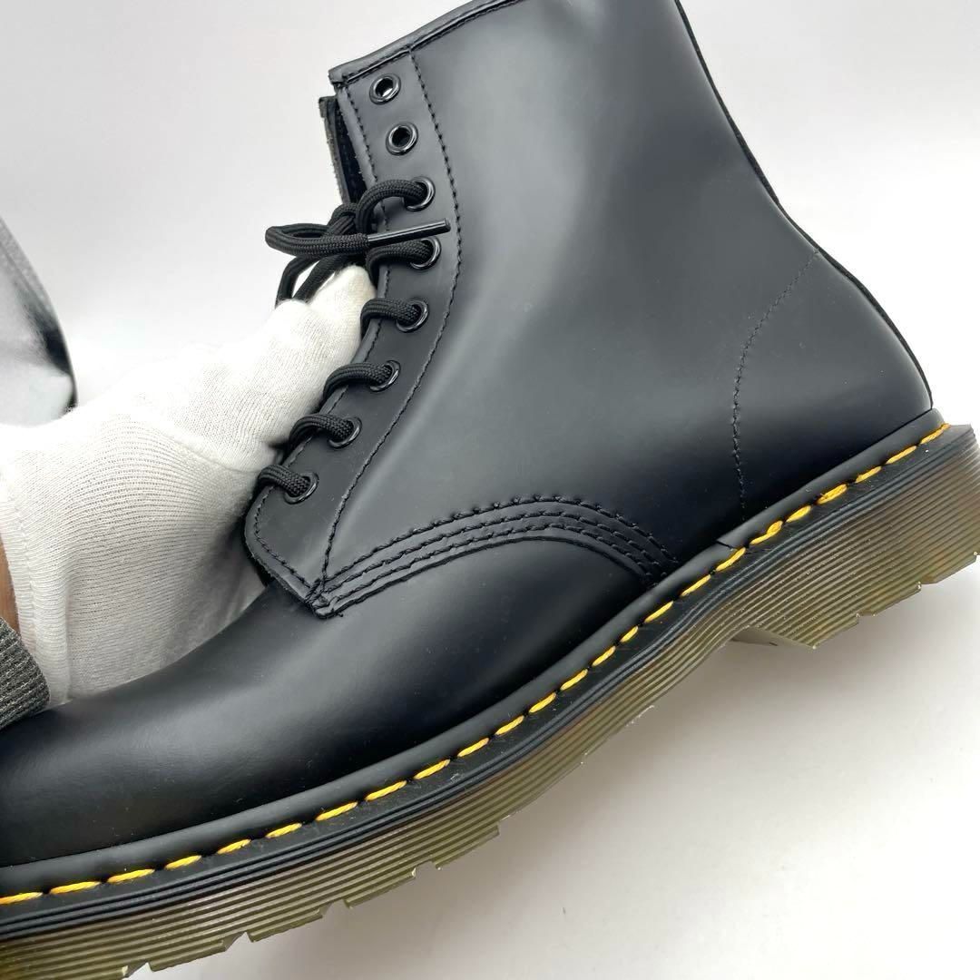Dr.Martens 1460 8ホールブーツ 28 cm UK 9 ブラック イエローステッチ ドクターマーチン