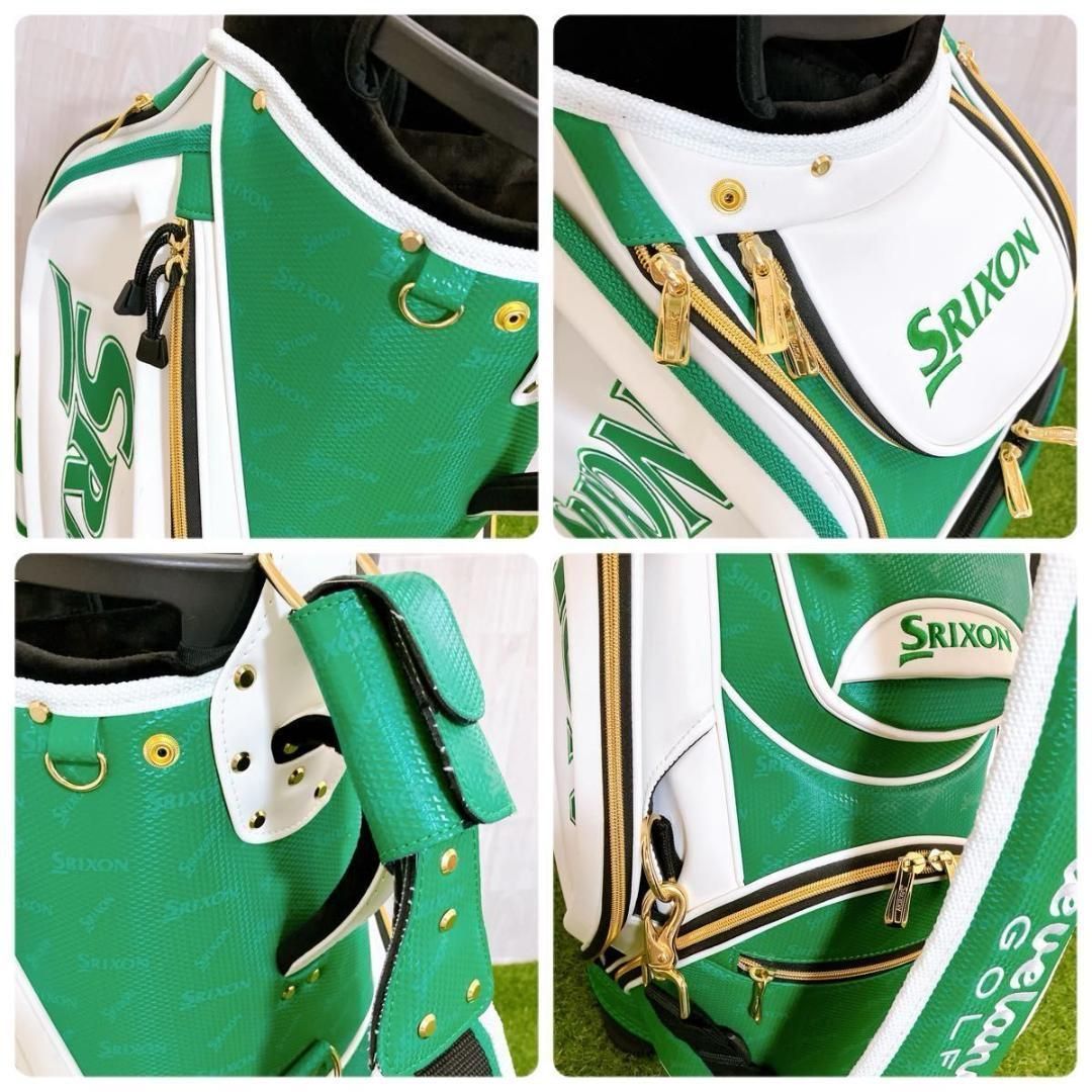 希少 SRIXON スリクソン マスターズ キャディバッグ 数量限定 ダンロップ 希少 SRIXON スリクソン マスターズ キャディバッグ 数量限定
