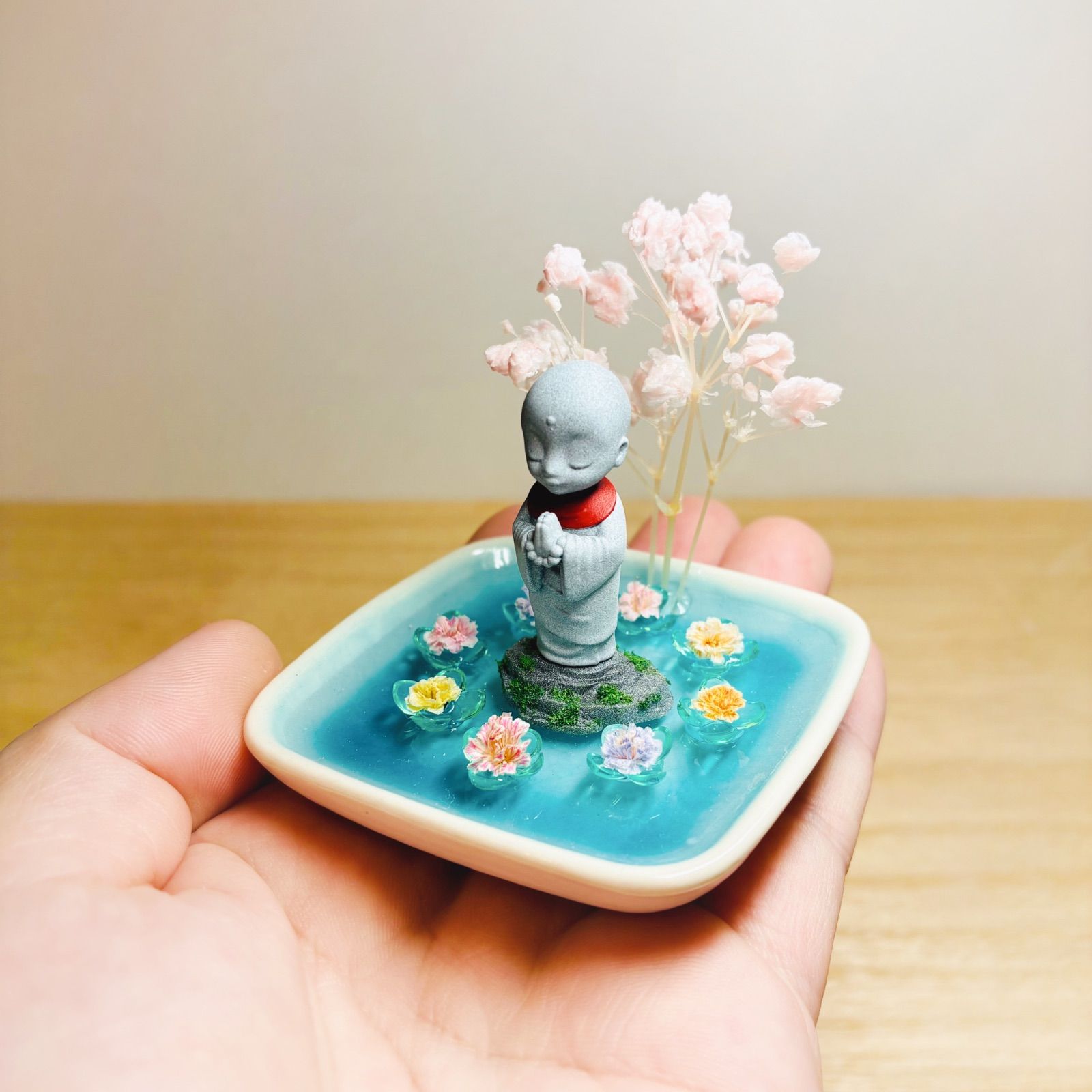 仏像 ちいさな仏さま 水鏡のお地蔵さま