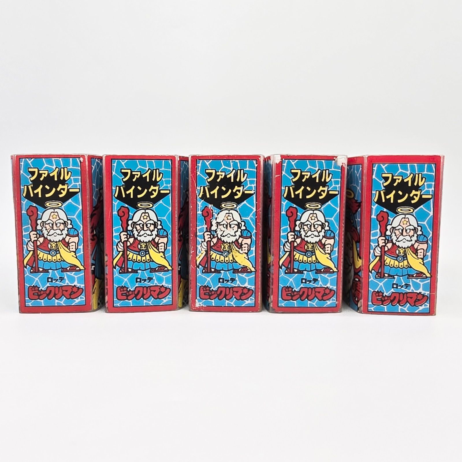 bikkuriman（LOTTE） - ビックリマン ファイルバインダー 5冊 ミニファイル 25冊 セット シール収納 ☆ビックリマン ファイルバインダー 5冊 ミニファイル 25冊