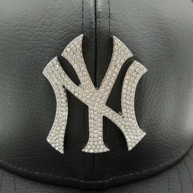 美品 ニューエラ NEW ERA 59FIFTY Rhinestone Badge MLB NEW YORK ...