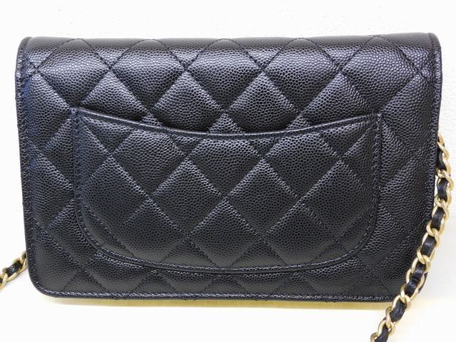 新品同様品 シャネル CHANEL □ AP3516 マトラッセ チェーンウォレット  