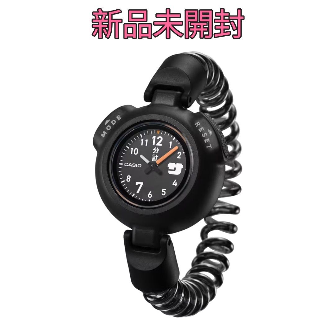 国内正規品】 サ時計 SAN-100H-1BJR ユニセックス ブラック 腕時計