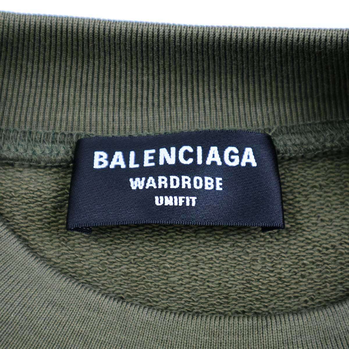 BALENCIAGA バレンシアガ キャンペーンロゴスウェットトレーナー