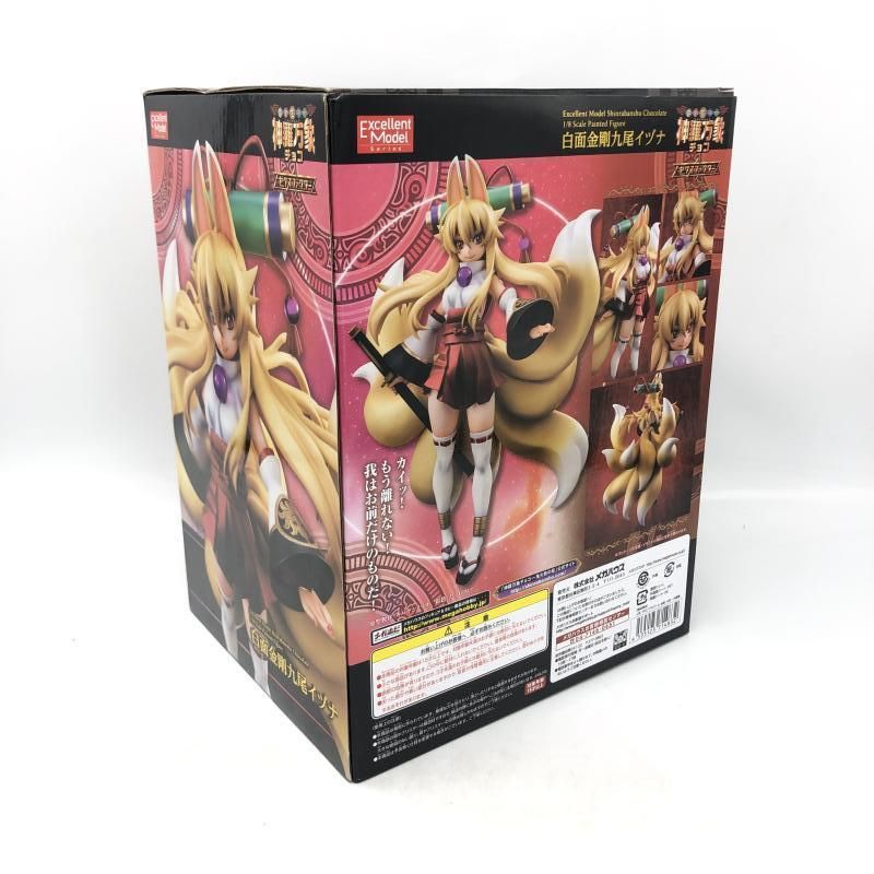 【中古】リボン折れ・脚部色写り有)メガハウス 1/8 エクセレントモデル 白面金剛九尾イヅナ/神羅万象チョコ[6][240006552779] 中古】リボン折れ・脚部色写り有)メガハウス 1/8 エクセレント