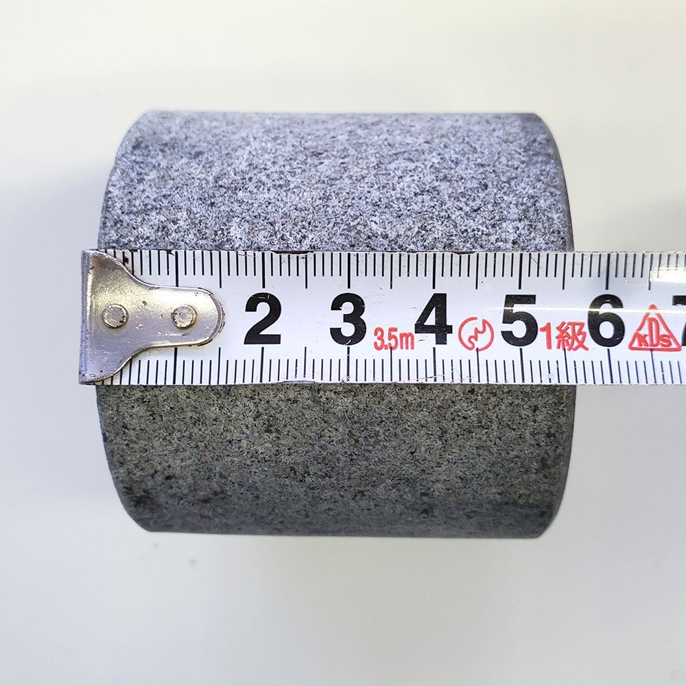 天然御影石】インシュレーター 8個セット インド産黒系御影石①【新品