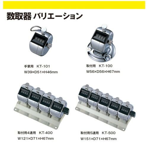 プラス 数取器