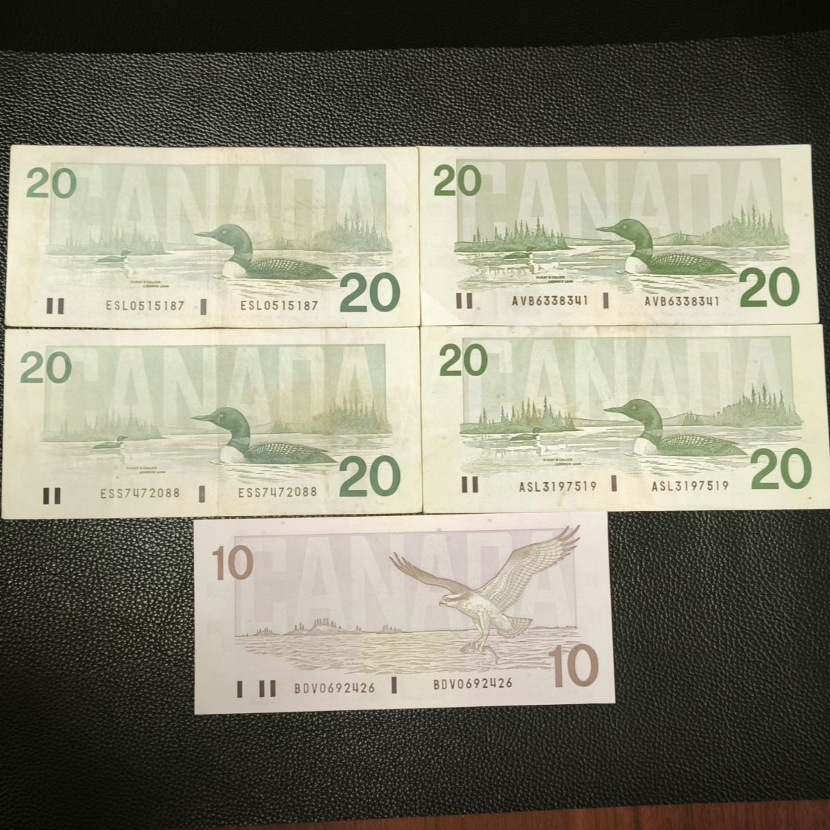 旧カナダ紙幣 20ドル 10ドル エリザベス女王 SNA 225102602608KE