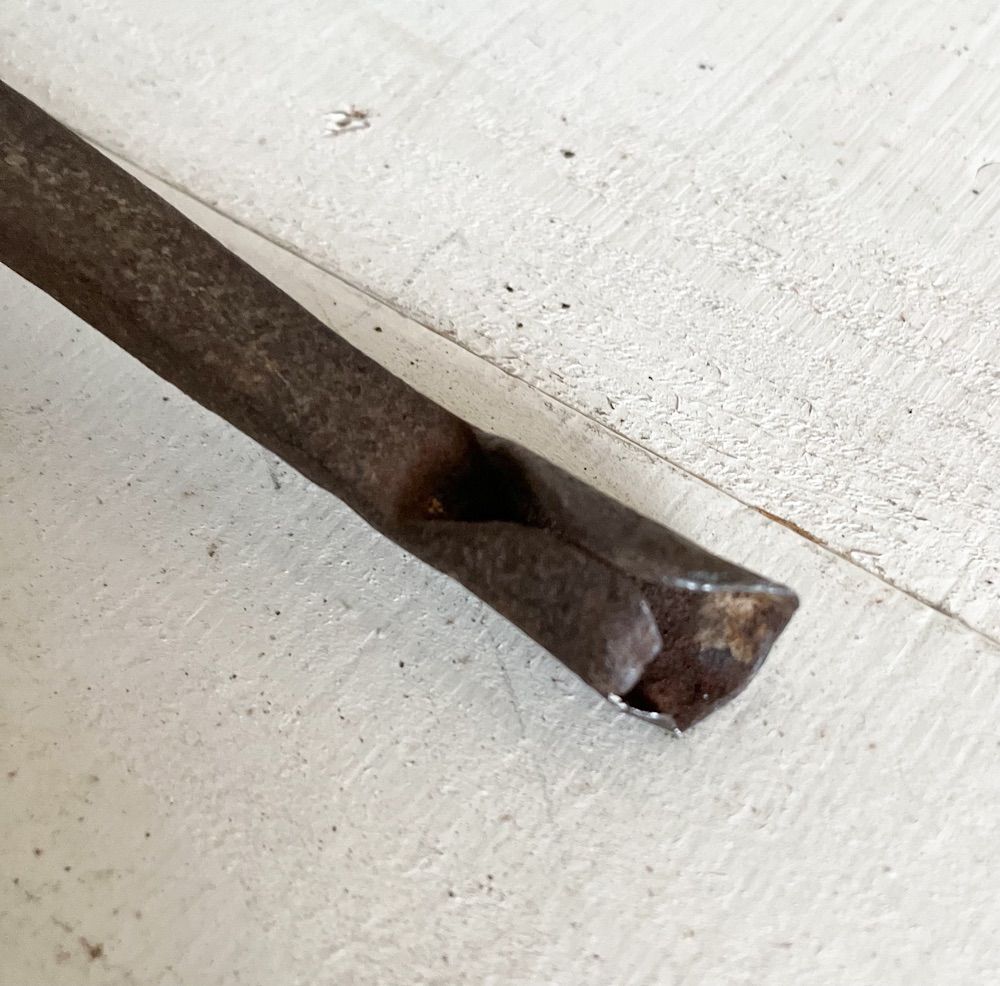 フランスアンティークアイアンレードル３