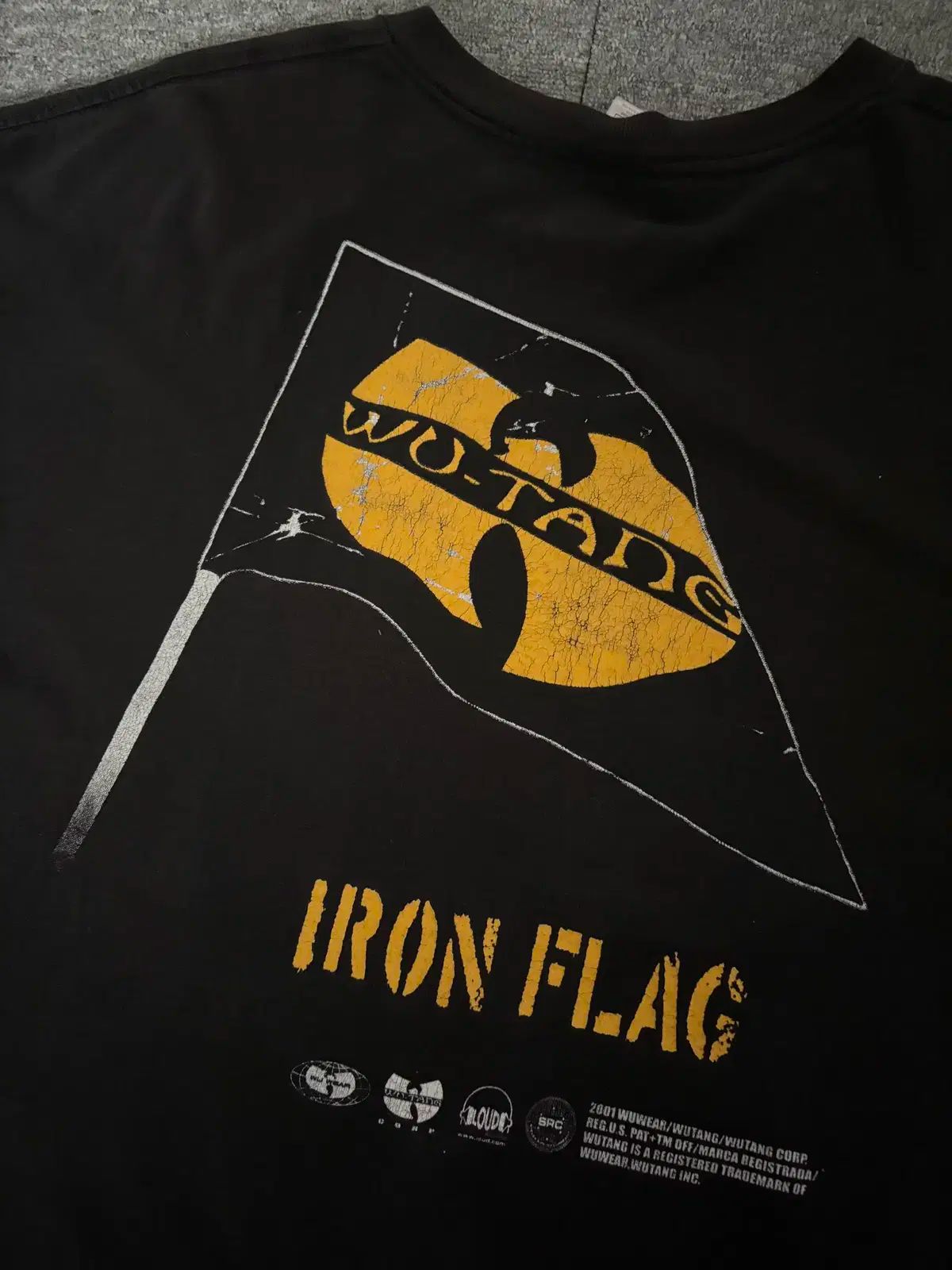 3XL 00s ウータン ヴィンテージ ラップ T シャツ 2001 公式商品 00s WU 