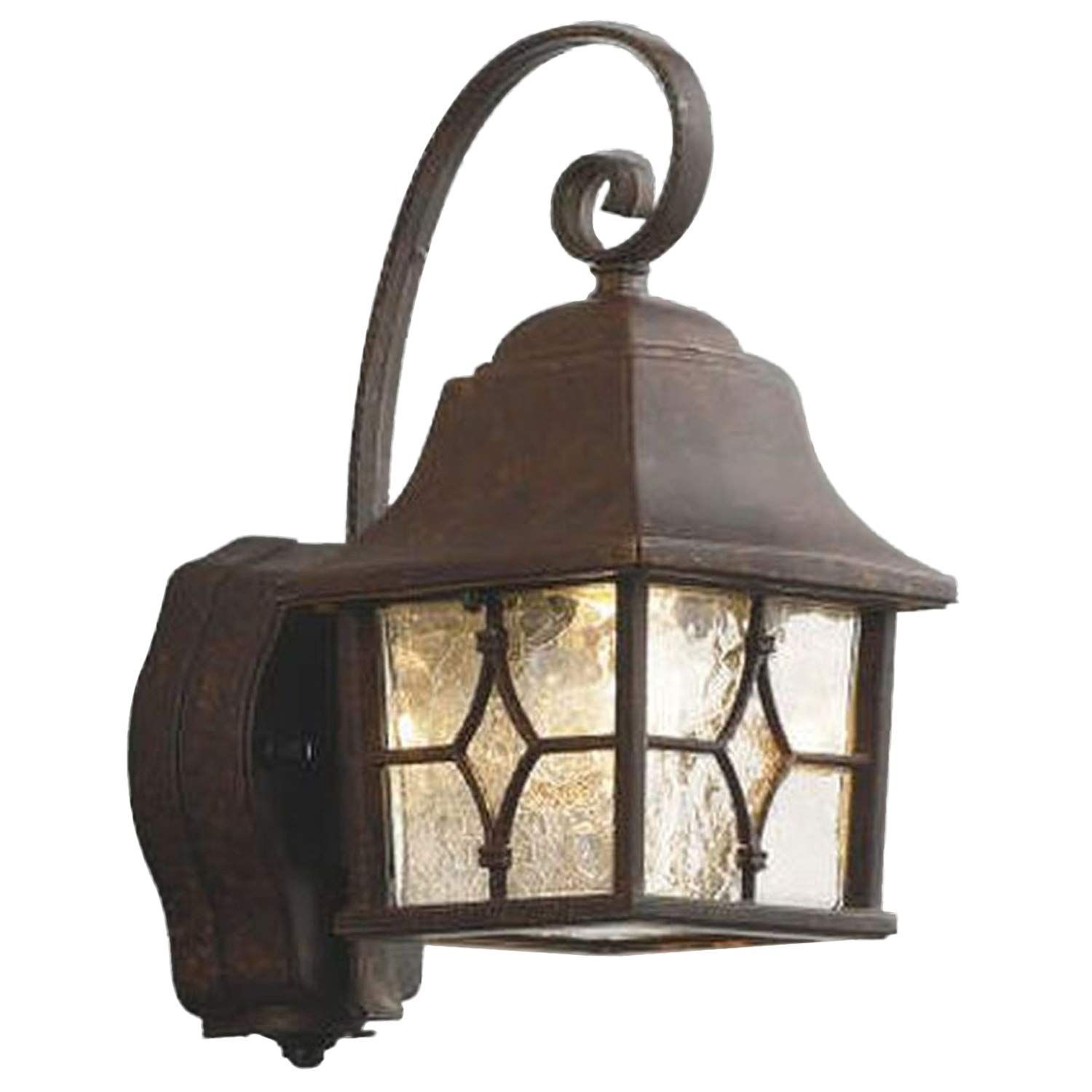 防雨型ブラケット人感センサ付 白熱球60W相当 アンティーク色 AU42402L コイズミ照明