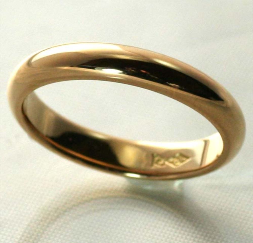 S*.様 18K甲丸リング 13号 イエローゴールド 刻印有 18金 【甲 【