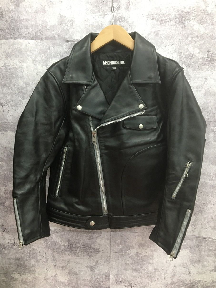 ライダースジャケットNEIGHBORHOOD 22AW LEATHER DOUBLE RIDERS JK.CL