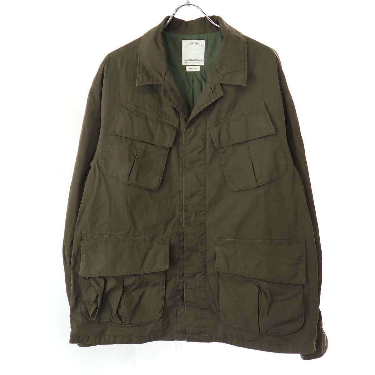 visvim ビズビム 22SS TROPICAL COMBAT JKT トロピカルコンバットジャケット 0122105013021 オリーブ 3