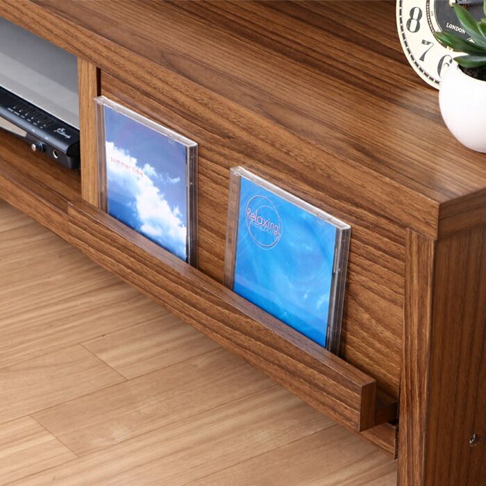 テレビ台 幅150cm テレビボード ローボード TV台 ロータイプ テレビ ラック TV ボード 木目調 北欧 おしゃれ ディスプレイ CD DVD デッキ 収納 引出し スライドレール 一人暮らし 新生活 MARWIL-DEMENAGEMENTS_CH