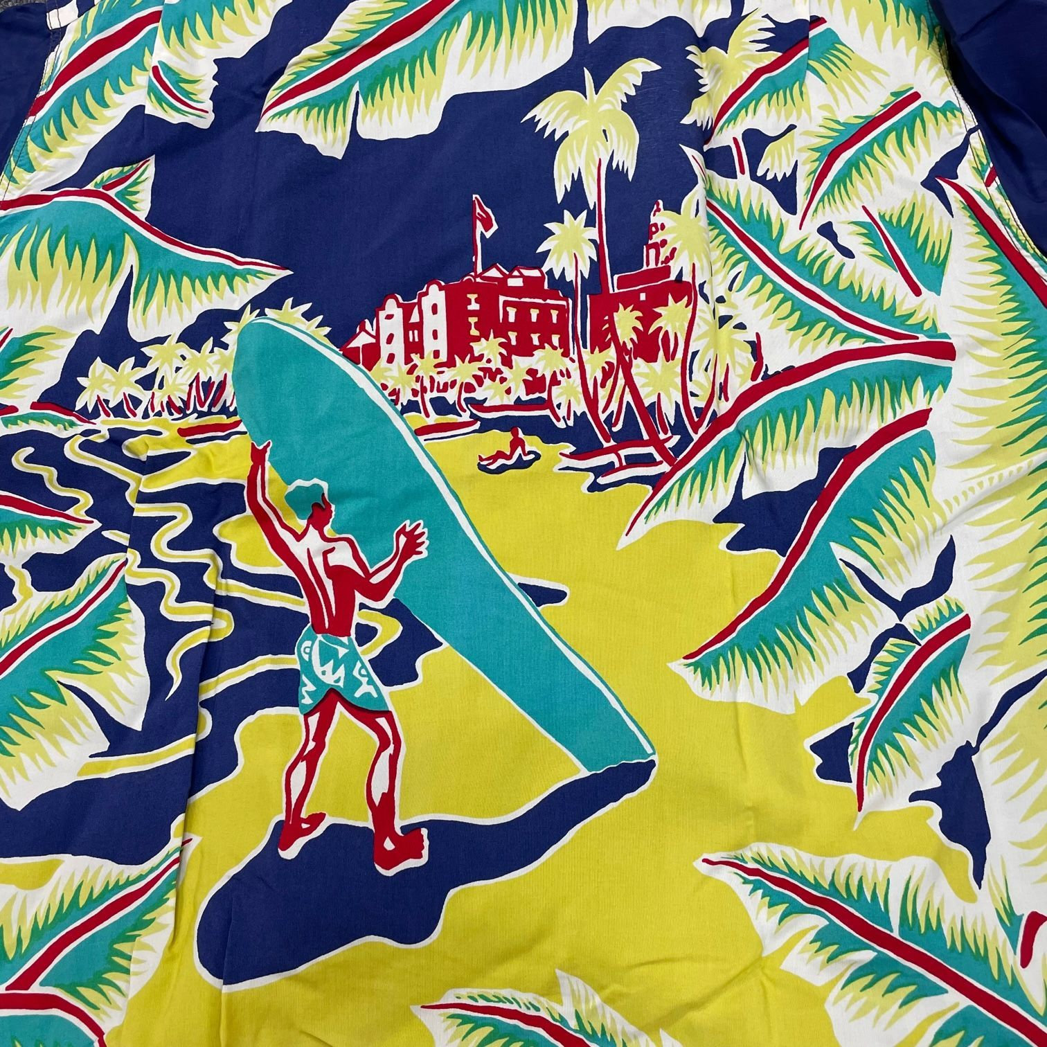 SUN SURF ALOHA KANAKA ARTVOGUE SURF RIDER ALOHA SHIRT サーフ