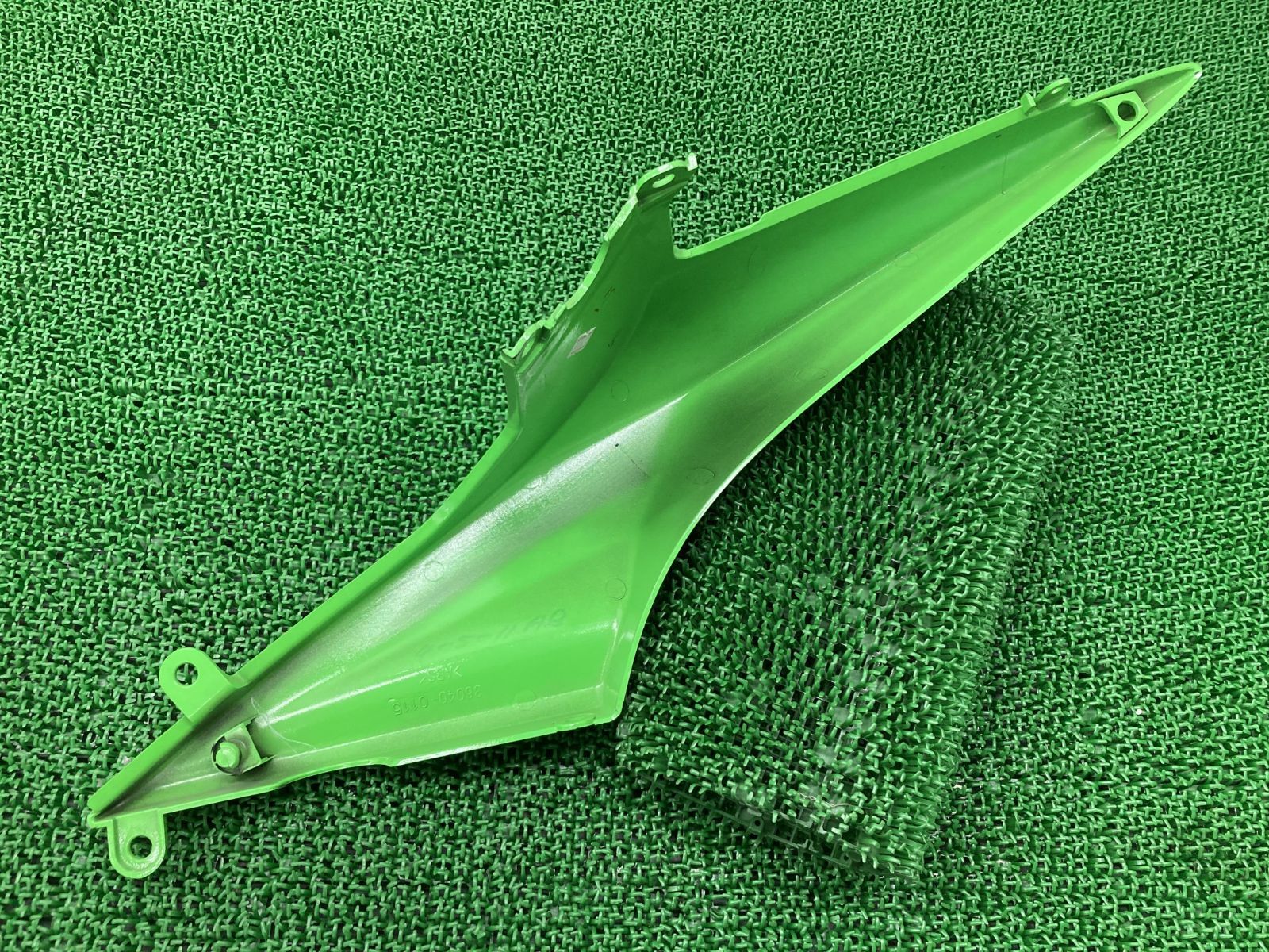 ニンジャ250R EX250K 純正 シートカウル 右 テールカウル ライム