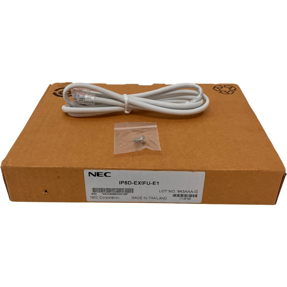 NEC IP8D-EXIFU-E1 AspireWX 通信ユニット 増設架用 Z10459727