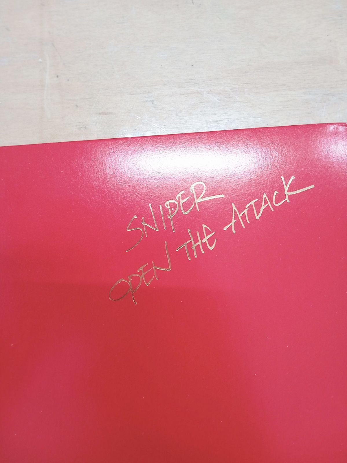 ＬＰ盤 スナイパー SNIPER／OPEN THE ATTACK （輸入盤） - レコード