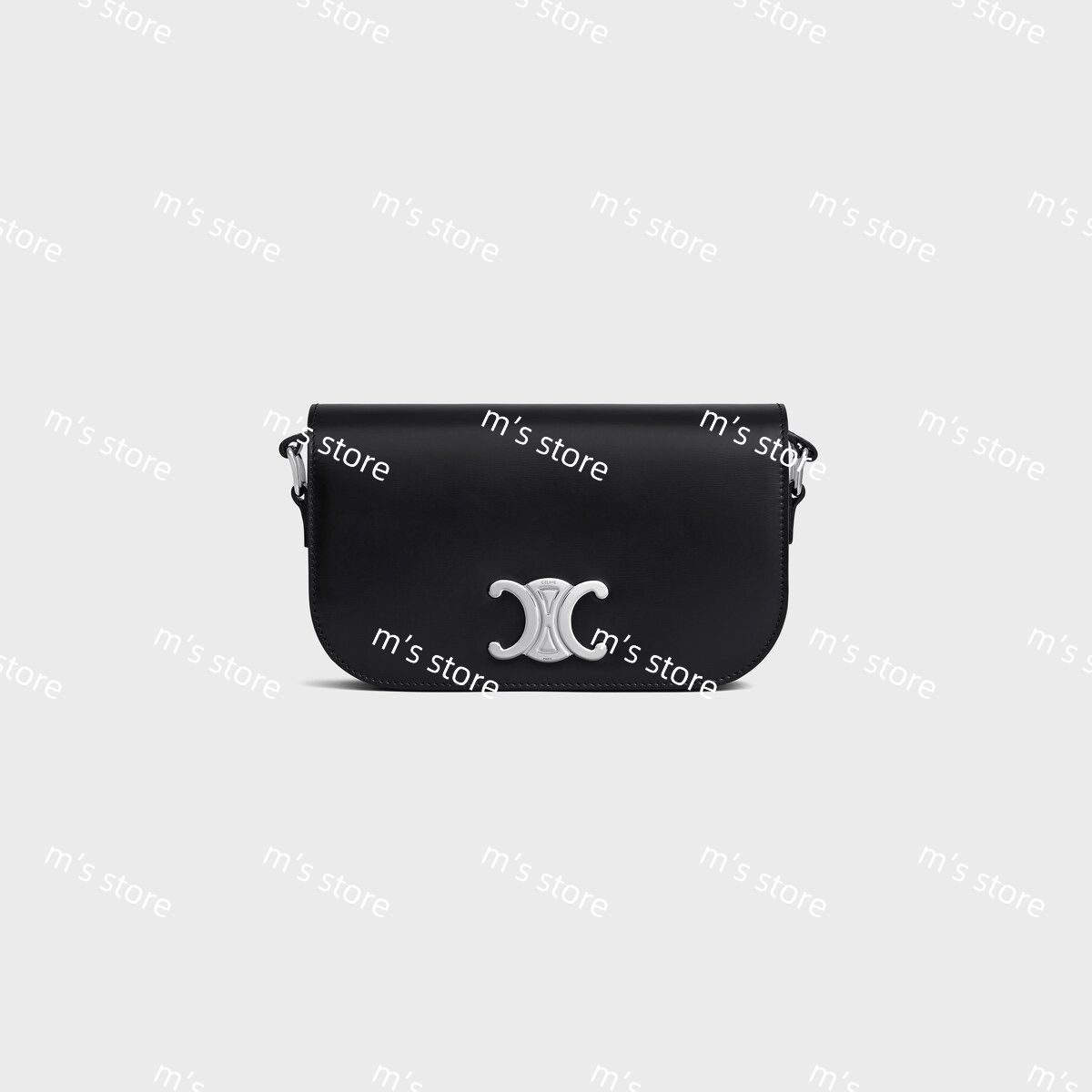 CELINE セリーヌ スモール クロスボディバッグ ショルダーバッグ メンズバッグ トリオンフブラック