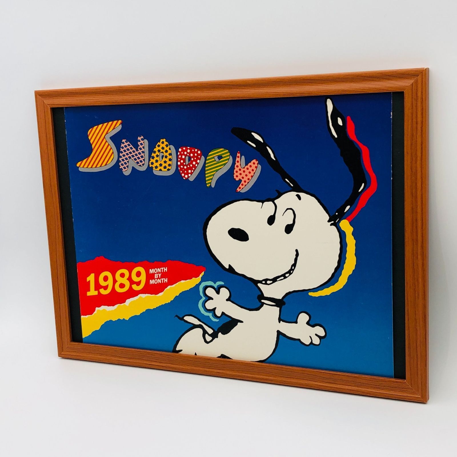 ビンテージ カレンダー BOOK ポスター ピーナッツ『 スヌーピー
