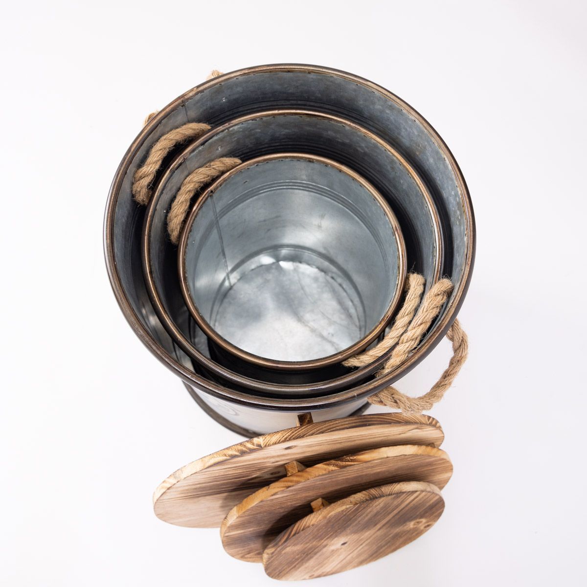 ブリキスツール3サイズセット