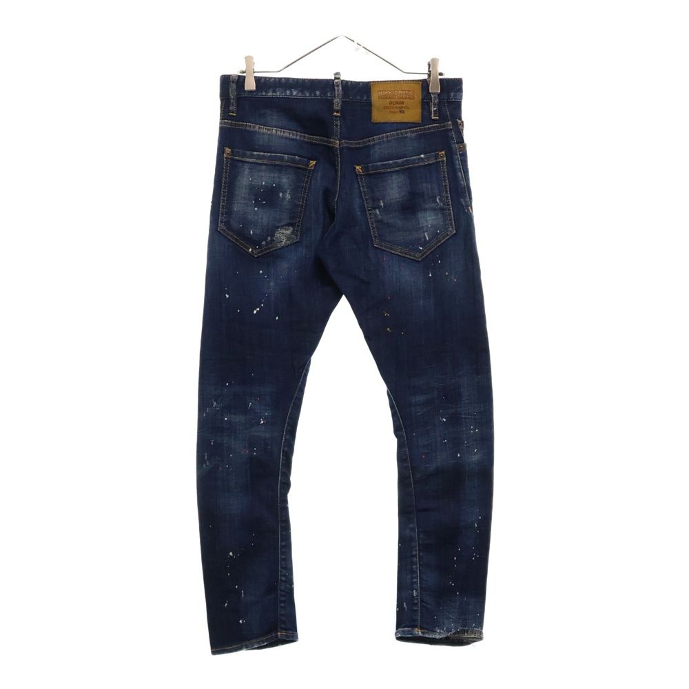 DSQUARED2 (ディースクエアード) 18AW SEXY TWIST JEAN ペイント