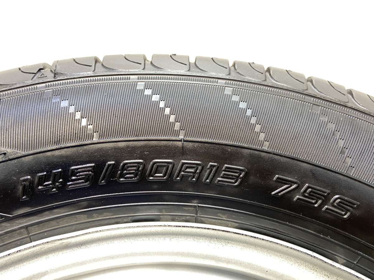 145/80R13 ダンロップ エナセーブ EC204 スズキ純正 13x4.0 100-4穴