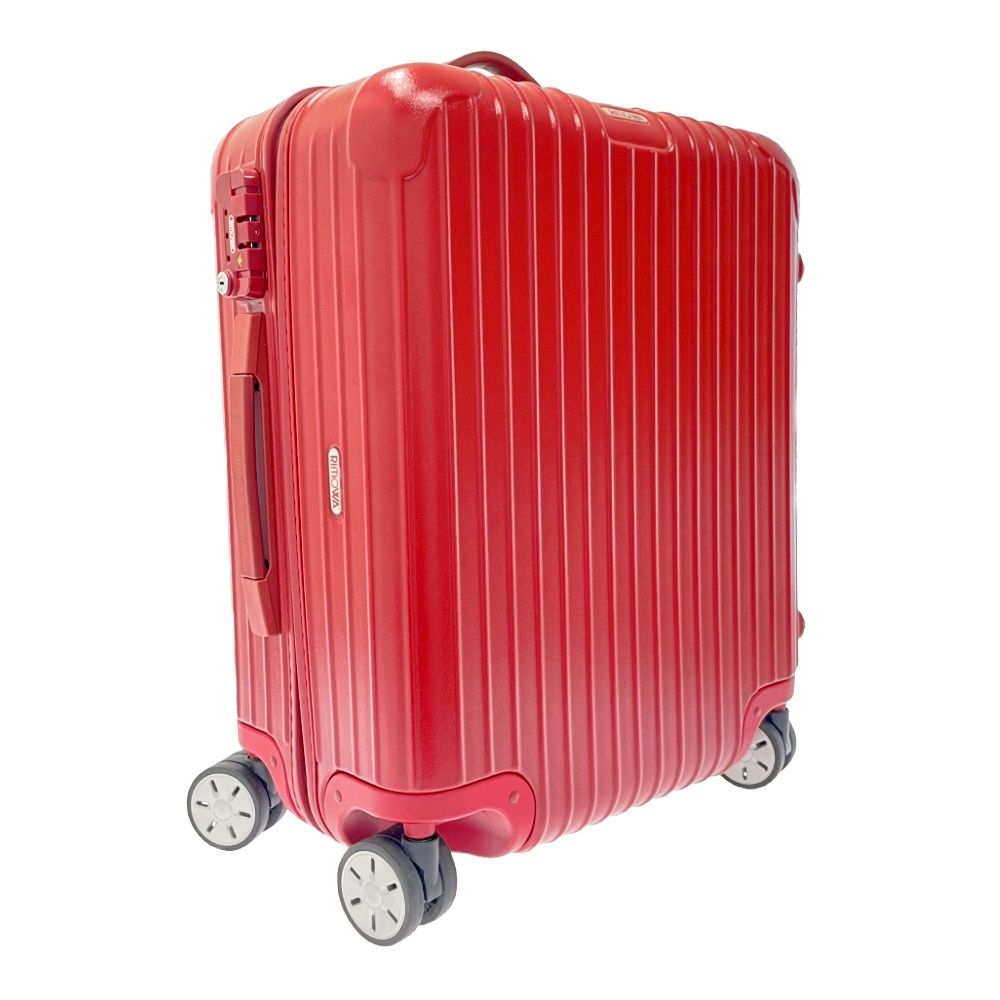 【中古】RIMOWA リモワ 875.56 ポリカーボネート 四輪 サルサ TSAロック キャリー スーツケース レッド 317019 キャリーバッグ