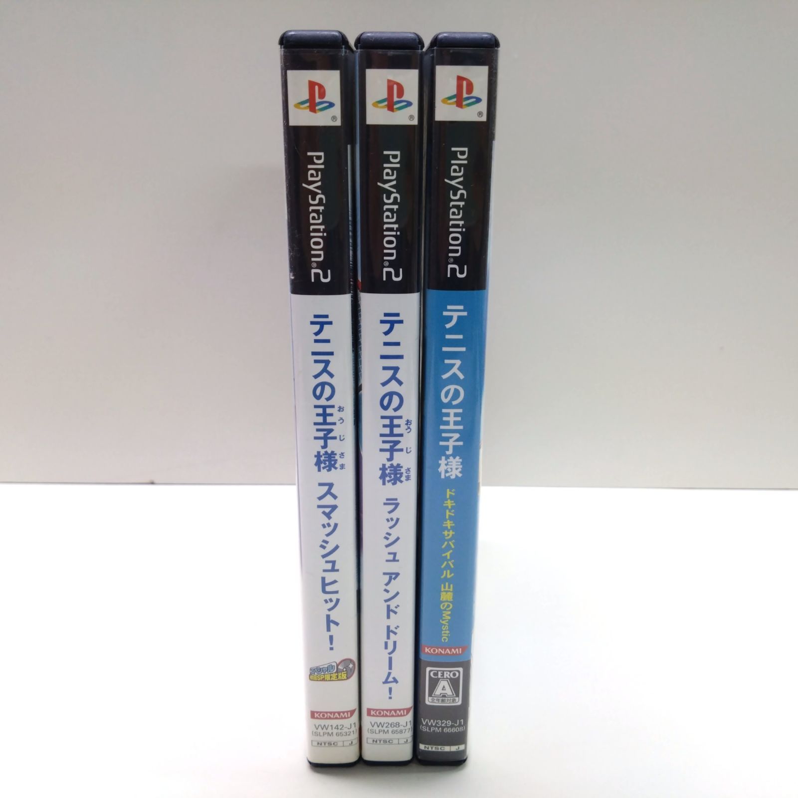 1229 テニスの王子様 PS2 ソフト 3本 セット まとめ売り テニプリ