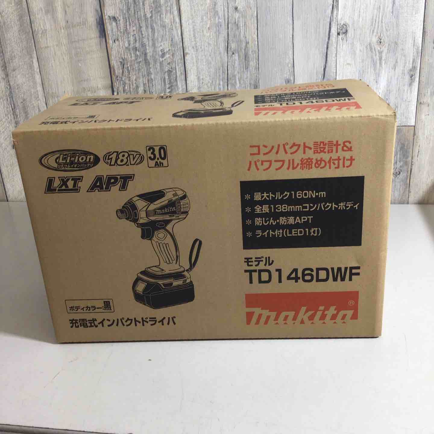 マキタ makita TD146DRF 充電式インパクトドライバ バッテリー 充電器 ケース付 戸田店