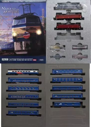 中古】鉄道模型 1/150 JR 14・24系 さよなら なは・あかつき(14
