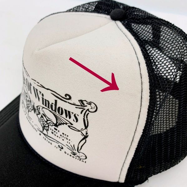 OTTO classic of windows BUTTERFLY MESH CAP バタフライ プリント