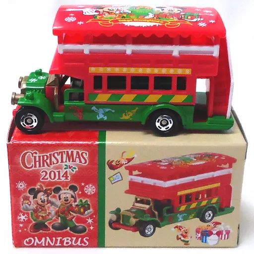 中古】ミニカー オムニバス ディズニー・クリスマス2014(レッド