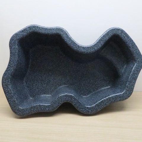 ⑦ プラ池 プラ製 みかげ調 ひょうたん池 - メルカリ
