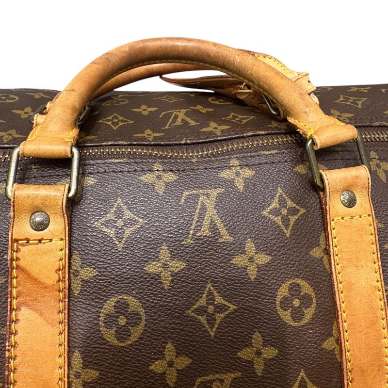 ルイヴィトン モノグラム キーポル60 ボストンバッグ ブラウン