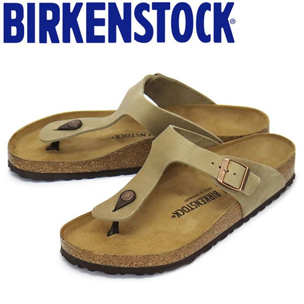 BIRKENSTOCK (ビルケンシュトック) 943811 Gizeh BS ギゼ オイルドレザーサンダル TABACCO BROWN レギュラー幅  BI244 レギュラー幅 40-約26.0cm | Buyee日本代购服务 | 于Mercari购物