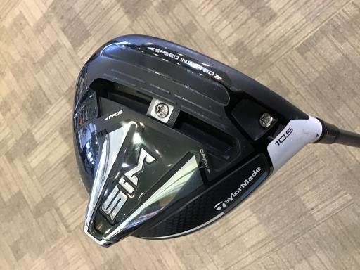 【中古】テーラーメイド SIM ドライバー 10.5° 純正シャフトSR 中古】 テーラーメイド SIM 10.5° ドライバー DR 純正特注