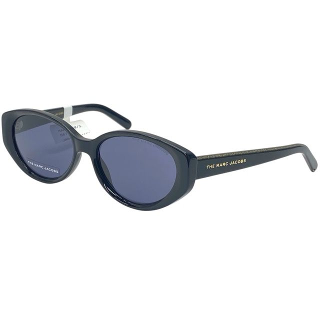 マークジェイコブス MARC 460 S 807IR 140 55□17 サングラス アイウェア ラウンドフレーム オーバル ブラック ロゴ MARC JACOBS