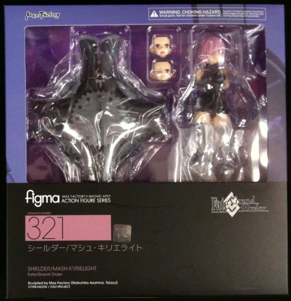 マシュ・キリエライト figma 321 レビュー】figma 321 シールダー/マシュ・キリエライト