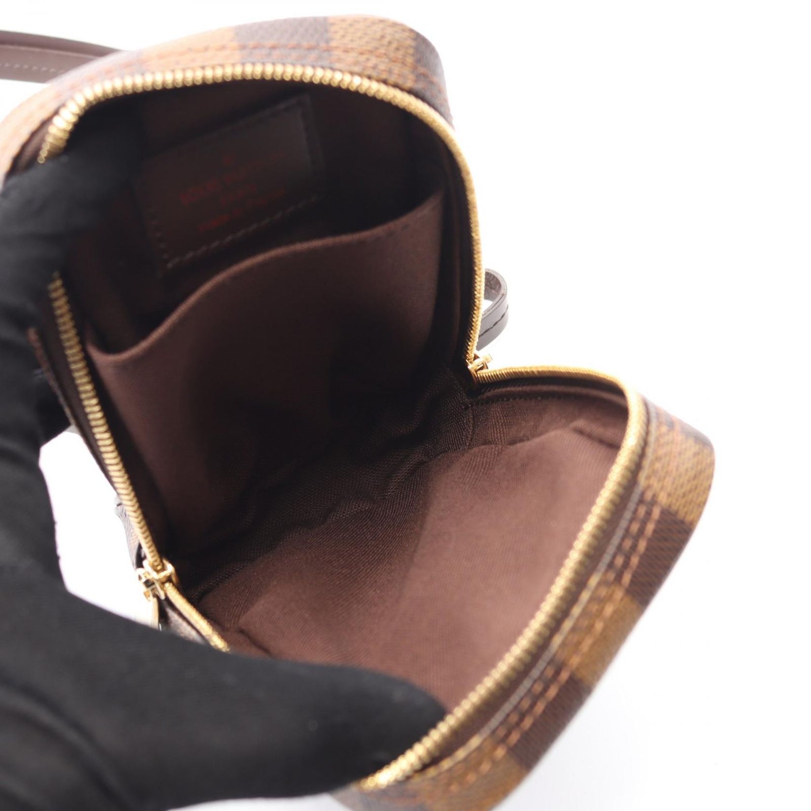 ルイヴィトン LOUIS VUITTON 小物入れ N61737 エテュイオカピGM ダミエキャンバス エベヌ SN0017 美品 財布 ダミエ