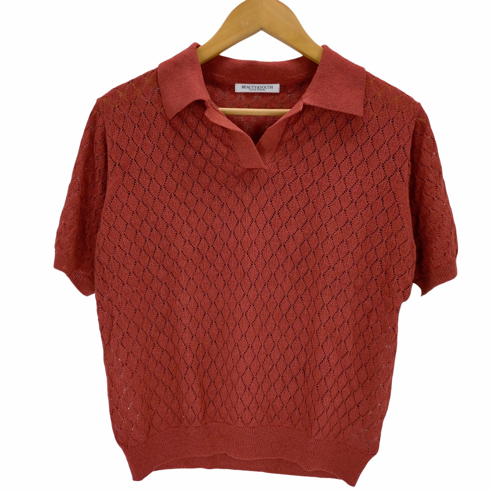 新品 ユナイテッドアローズ レディー ポロニット UNITED ARROWS