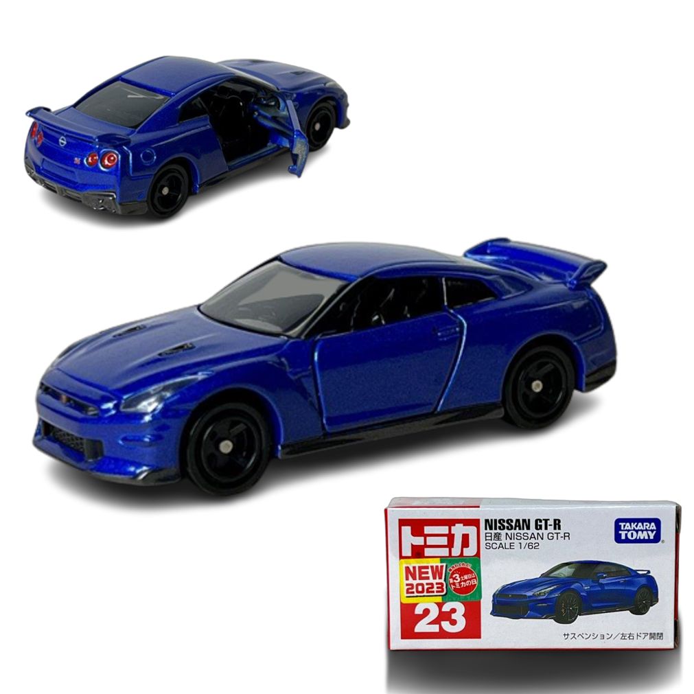 タカラトミー『 トミカ No.23 日産 GT-R (箱) 』 ミニカー 車 - ミニカー