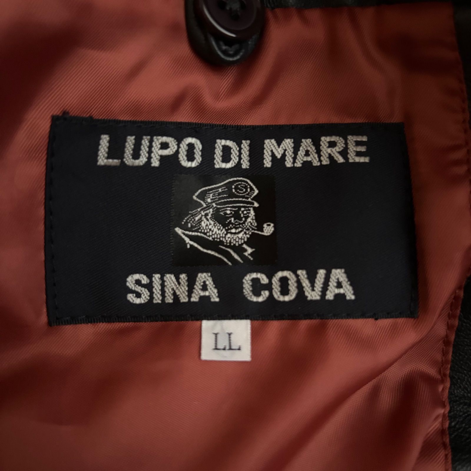 Z1540 SINA COVA LUPO DI MARE シナコバ レザージャケット 羊革 シープ