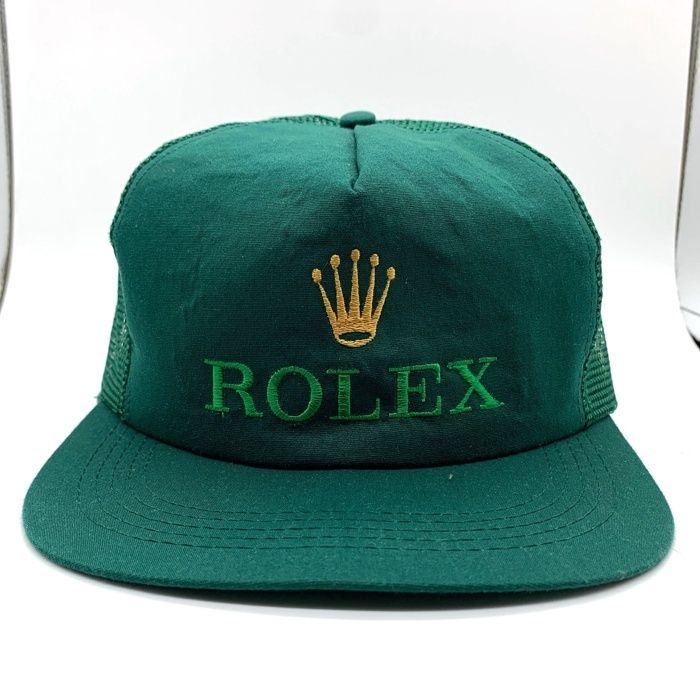 ROLEX ロレックス メッシュキャップ グリーン